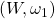 (W,\omega_1)