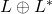 L\oplus L^*